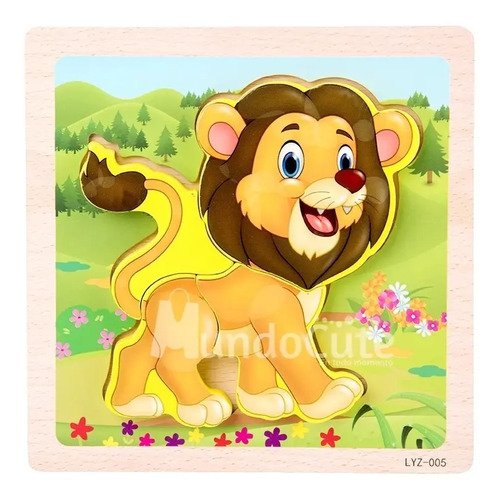 D_929521-MCO48448290615_122021-O.jpg Promo 3 Rompecabezas 3d Montessori Animales
