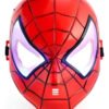Máscara Spiderman Para Niños Con Luz -hombre Araña Halloween Rojo Spiderman