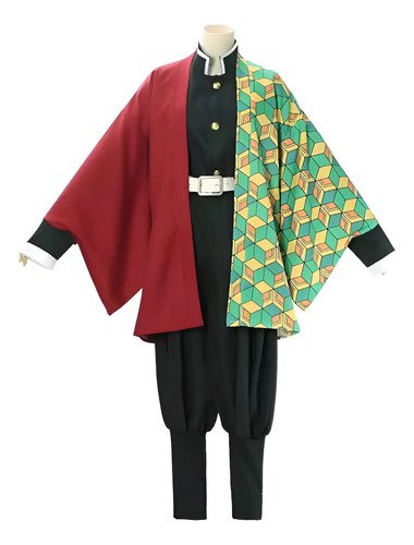 D_930395-MCO94204696723_102025-O.jpg Disfraz Tomioka Giyuu Demon Slayer - Cosplay Para Verdaderos Fans Del Anime