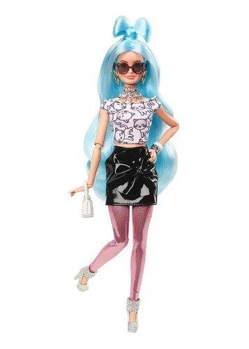 D_931134-MCO73575180009_122023-O.jpg Barbie Extra Delux 30 + Looks Muñeca Original Ropa