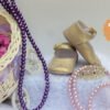 Zapatos Suaves Niña Beige Dorado Bebé Meses Babycute
