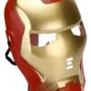 D_932746-MCO78829702114_092024-O.jpg Máscara De Ironman En Plástico Con Detalles Metálicos Rojo Iron Man