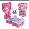 Kit De Tocador En Estuche De Osito Para Niñas