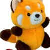 Peluche De Zorro 20cm - Suave Y Detallado Naranja