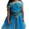 Disfraz Jazmín Aladdín Disfraces Niña Princesa Árabe - Vestido Con Detalles Dorados Y Azules Turquesa 10