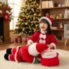 D_934557-MCO97761334379_112025-O.jpg Disfraz De Mamá Noel Para Niña Disfraces Navidad - ¡encanto Festivo Para Las Pequeñas!
