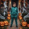 Disfraz Juego De Calamar Unisex  Niños Sudadera Participantes Números Intercambiables