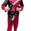 Disfraz De Deadpool Premium Para Niño  Traje Completo Con Máscara Y Espada