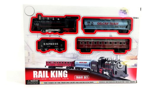 D_938971-MCO80558844658_112024-O.jpg Tren Navideño Pista Locomotora Y Vagones Decoración Navidad 110/220v
