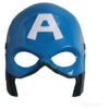 Mascara Capitán América Marvel Mascaras Niños Halloween Azul