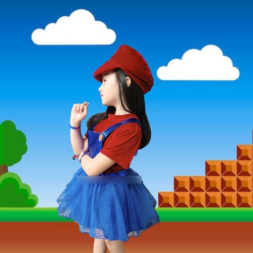 Disfraz Luigi O Mario Niña Disfraces Mario Bros Traje Niñas