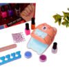 Set Esmaltes Niñas Uñas Secador Real Kit Manicure Juguete
