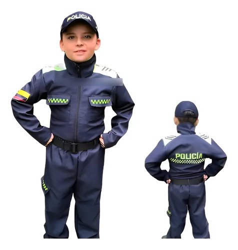 D_943464-MCO94059869517_102025-O.jpg Disfraz Policia Niño Disfraces Militar 10% Off Detective