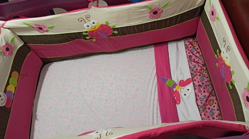 Cuna Para Niña Usada 9/10 Excelente Estado Cama Para Bebe Marrón