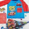 Kit Lluvia Niños Capa Impermeable Paraguas Sombrilla Niñas  Blanco