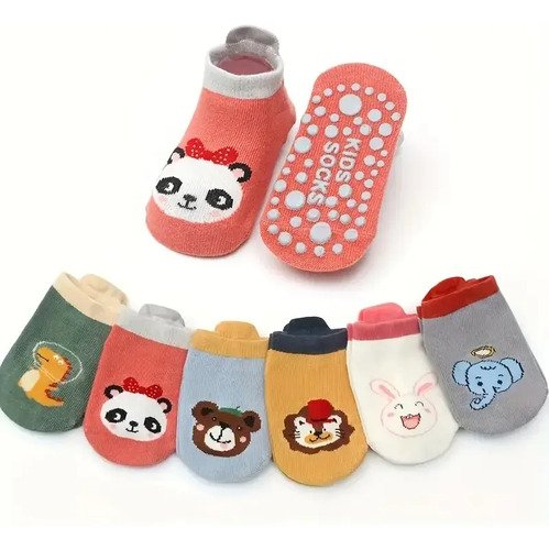 D_944045-MCO82875496313_032025-O.jpg 3 Pares Medias Niños Calcetines Alta Calidad Antideslizante
