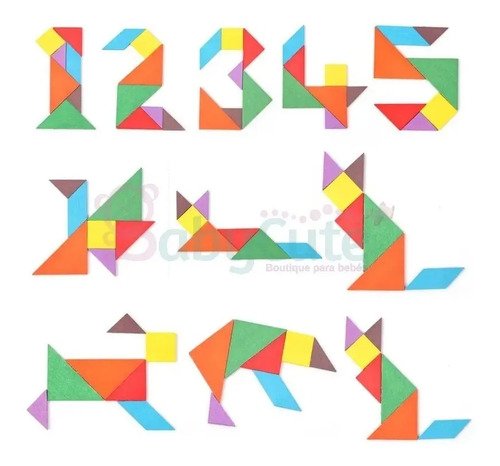 Tangram Madera