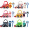 Set Montessori Juego De 6 Candados De Carro Con Llaves