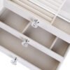 D_946181-MCO83342075253_032025-O.jpg Joyero De 3 Niveles Tapa Transparente Organizador Accesorios Blanco