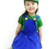 D_947243-MCO32401902379_102019-O.jpg Disfraz Niña Vestido Luigi Mario Bros Falda Lindos Disfraces