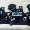 Disfraz Fbi Accesorios Policía Para Cosplay Set Completo Con Chaleco, Gorra Y Accesorios!