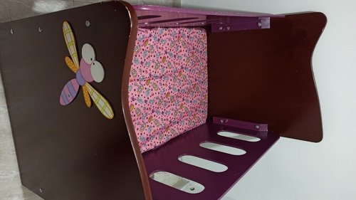 Cuna Para Niña Usada 9/10 Excelente Estado Cama Para Bebe Marrón