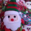 Adorno Papá Noel Y Ositos Pequeño Navidad Decoración