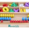 Juego Madera Montessori Matemáticas Calculadora Ábaco