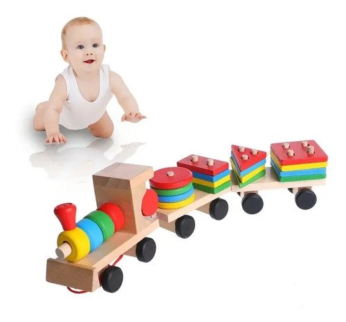 D_948819-MCO45720674860_042021-O.jpg Tren Didáctico En Madera Juguetes Montessori Figuras Niños