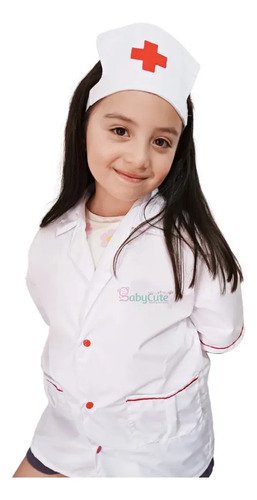 D_949814-MCO70528958447_072023-O.jpg Disfraz Enfermera Para Niña Disfraces Profesiones