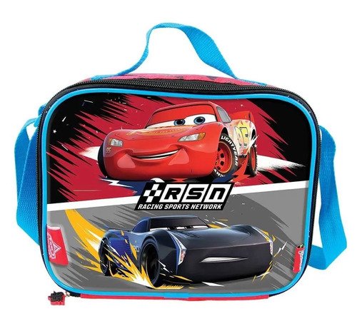 D_950026-MCO29148484953_012019-O.jpg Kit Morral Maleta + Lonchera Con Accesorios Cars Niños Azul