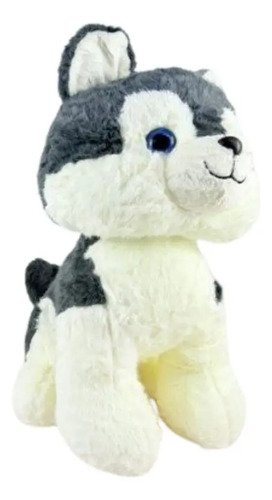 Oso Lobo De Peluche 60cm | Grande, Suave Y Adorable Blanco