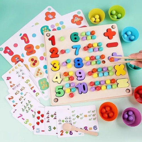 Mutifuncional Juego Aritmética  Letras Números Figuras