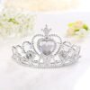 Corona Princesa X6 Unds Accesorio Disfraz Princesa Plateado