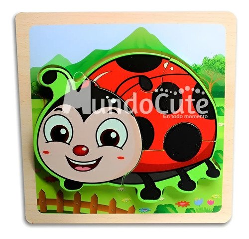 D_952212-MCO91439937434_092025-O.jpg Promo 3 Rompecabezas 3d Montessori Animales