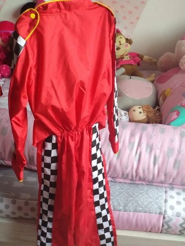 D_952505-MCO28681539438_112018-O.jpg Disfraz Cars Niños Disfraces Piloto Carreras Niño Disfraces Rojo 4 - 14