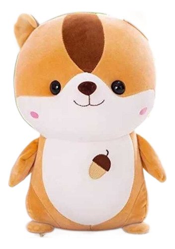 Peluche Ardilla 20cm - Tierno Y Suave Marrón