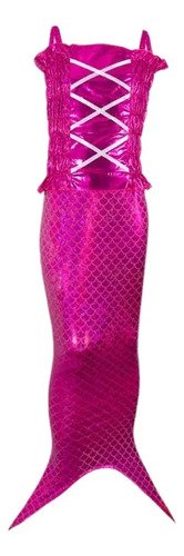 Disfraz De Sirena - Mágico Y Brillante Para Pequeñas Sirenitas
