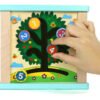Cubo Madera Multifuncional Montessori Juguetes Didácticos  Multicolor