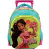Morral Maleta Con Ruedas Y Lonchera Niñas Princesas Disney Rosa