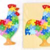 Kit Rompecabezas Didácticos Madera Juguetes Niños 20% Off
