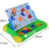 Mesa Didáctica Tablero Acrílico Con Letras Y Números Imán