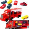 Camión Grúa Con Carros De Rayo Mcqueen: Juego Completo