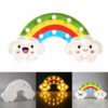 D_959523-MCO29483654809_022019-O.jpg Lámpara Niños Bebes Led Arcoiris Nube Mesita Noche Luz
