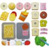 Juego De Cocina En Madera Juego Comida Rápida