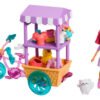 Set Polly Pocket Carrito De Bicicleta Dulces Sorpresas
