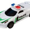 Set De 4 Carros Policía De Retroimpulso Para Niños Carros Policia Azul