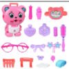 Kit De Tocador En Estuche De Osito Para Niñas
