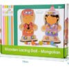 Juguete Montessori Vestir Enhebrar Original Niño Niña Roles