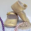 Zapatos Suaves Niña Beige Dorado Bebé Meses Babycute